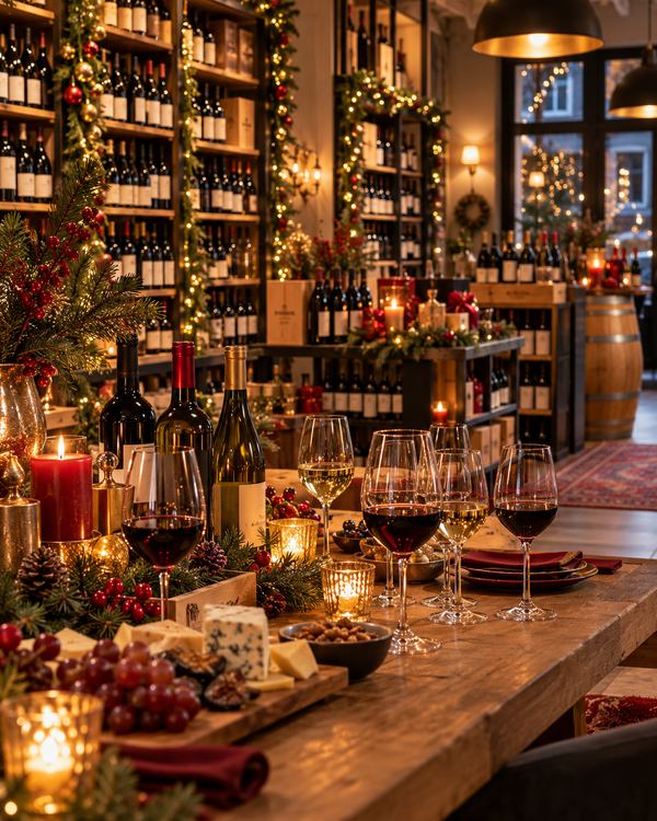 Kerstwijnen proeverij