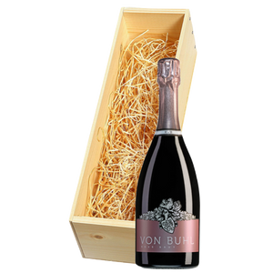 Wijnkist met Reichsrat von Buhl Pfalz Sekt Spätburgunder Rosé Brut