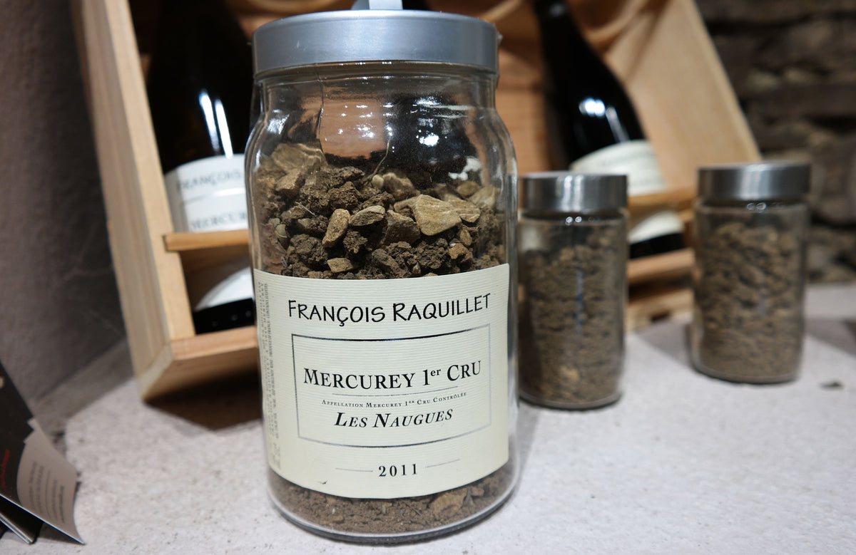 De bodem van premier cru Les Naugues