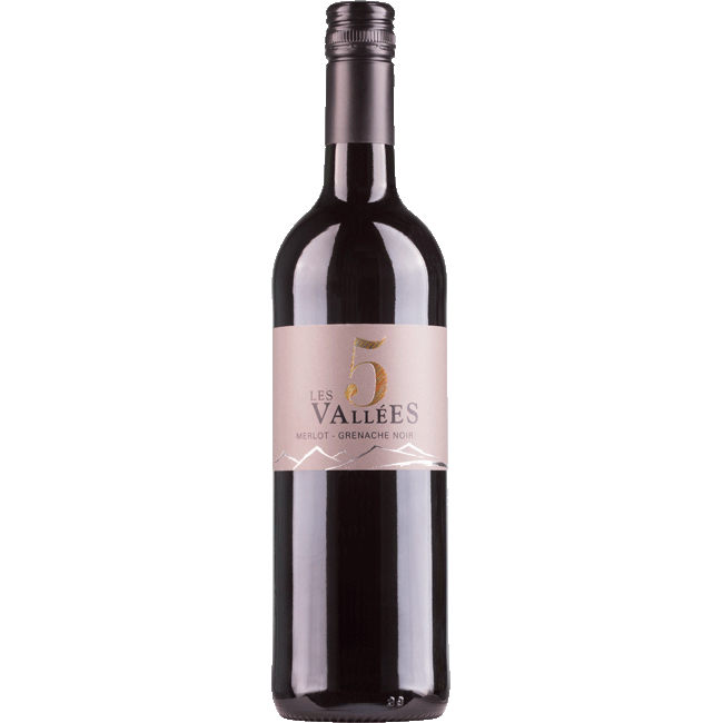 5 Vallees Grenache-Merlot