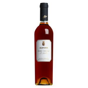 Alvear Montilla-Moriles Pedro Ximénez de Añada halve fles
