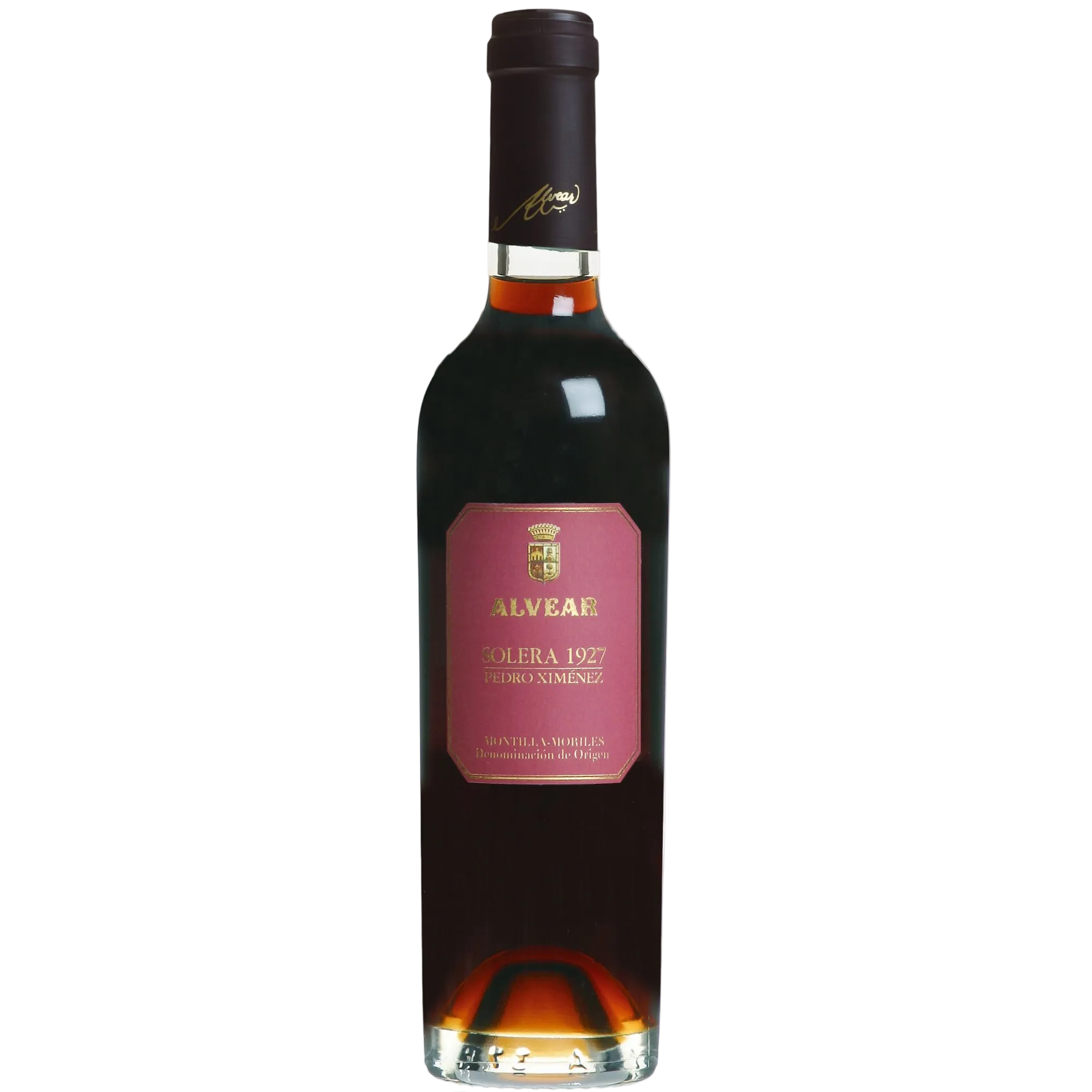 Alvear Montilla-Moriles Pedro Ximénez Solera halve fles