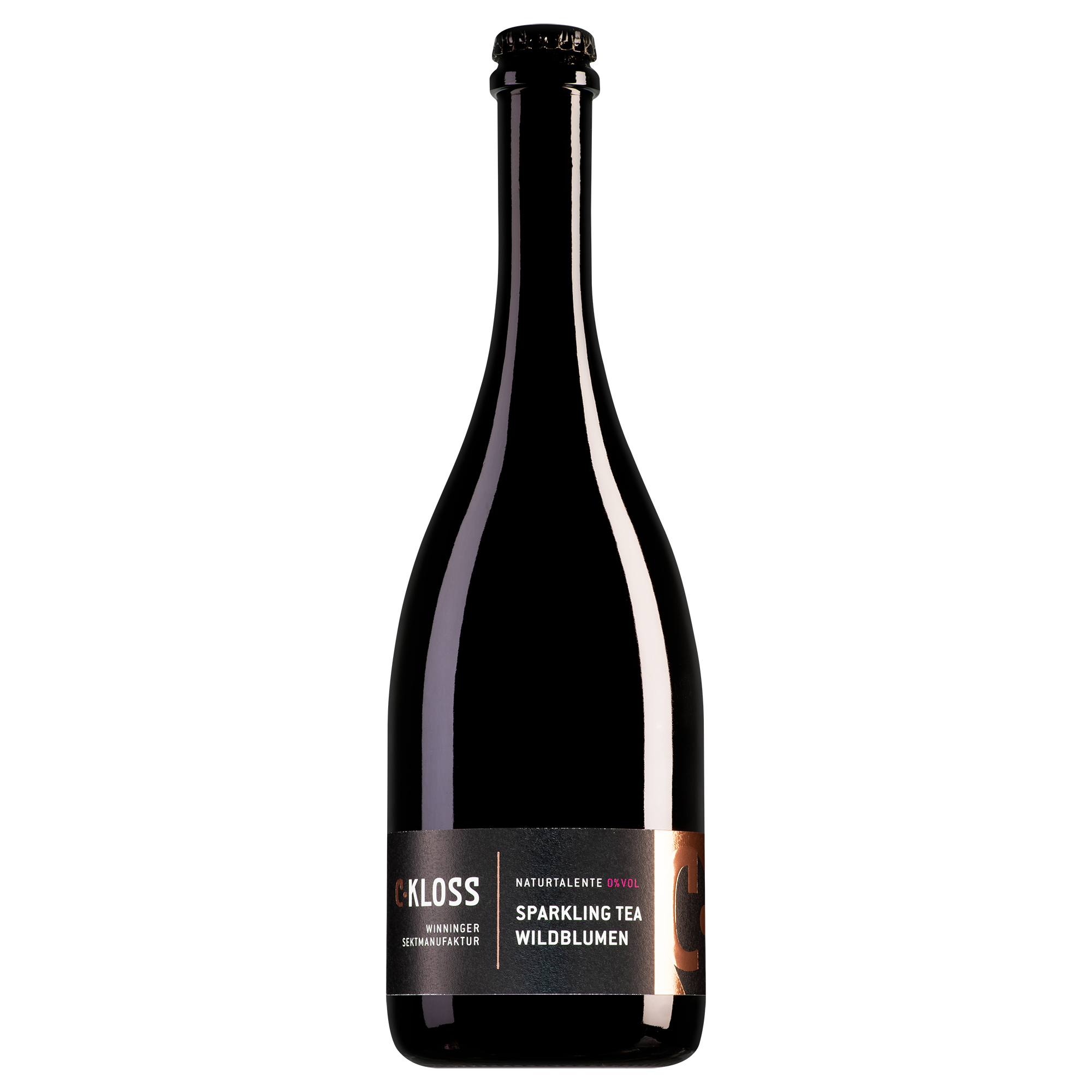 C. Kloss Sparkling Tea Naturtalente Wildblumen Rosé alcoholvrij