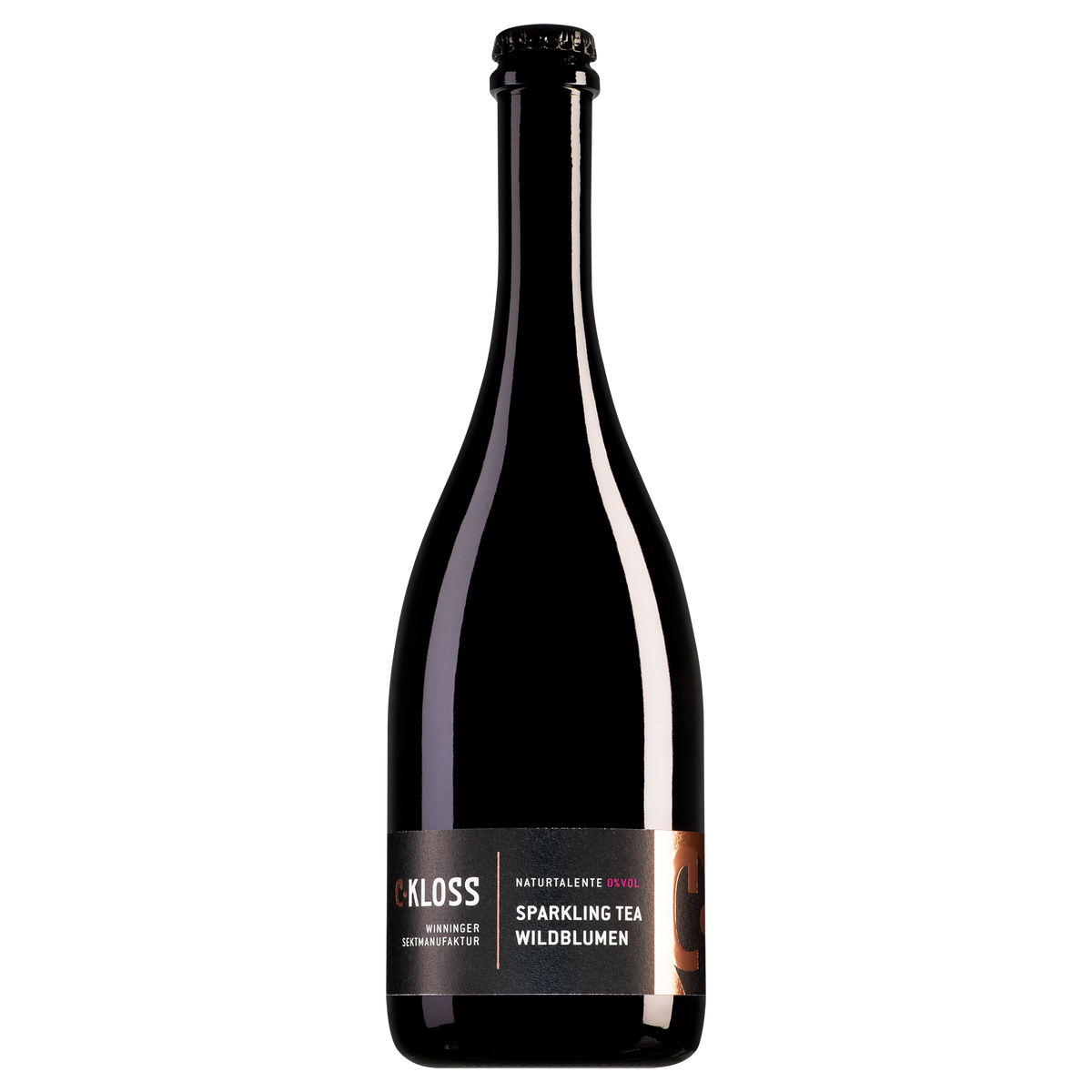 C. Kloss Sparkling Tea Naturtalente Wildblumen Rosé alcoholvrij
