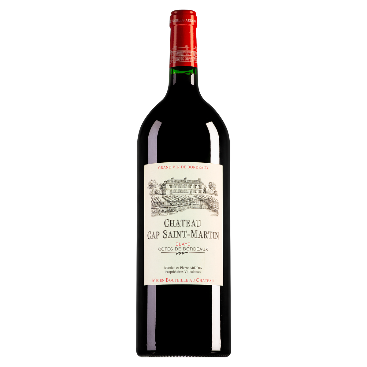 Château Cap Saint-Martin Blaye Côtes de Bordeaux magnum