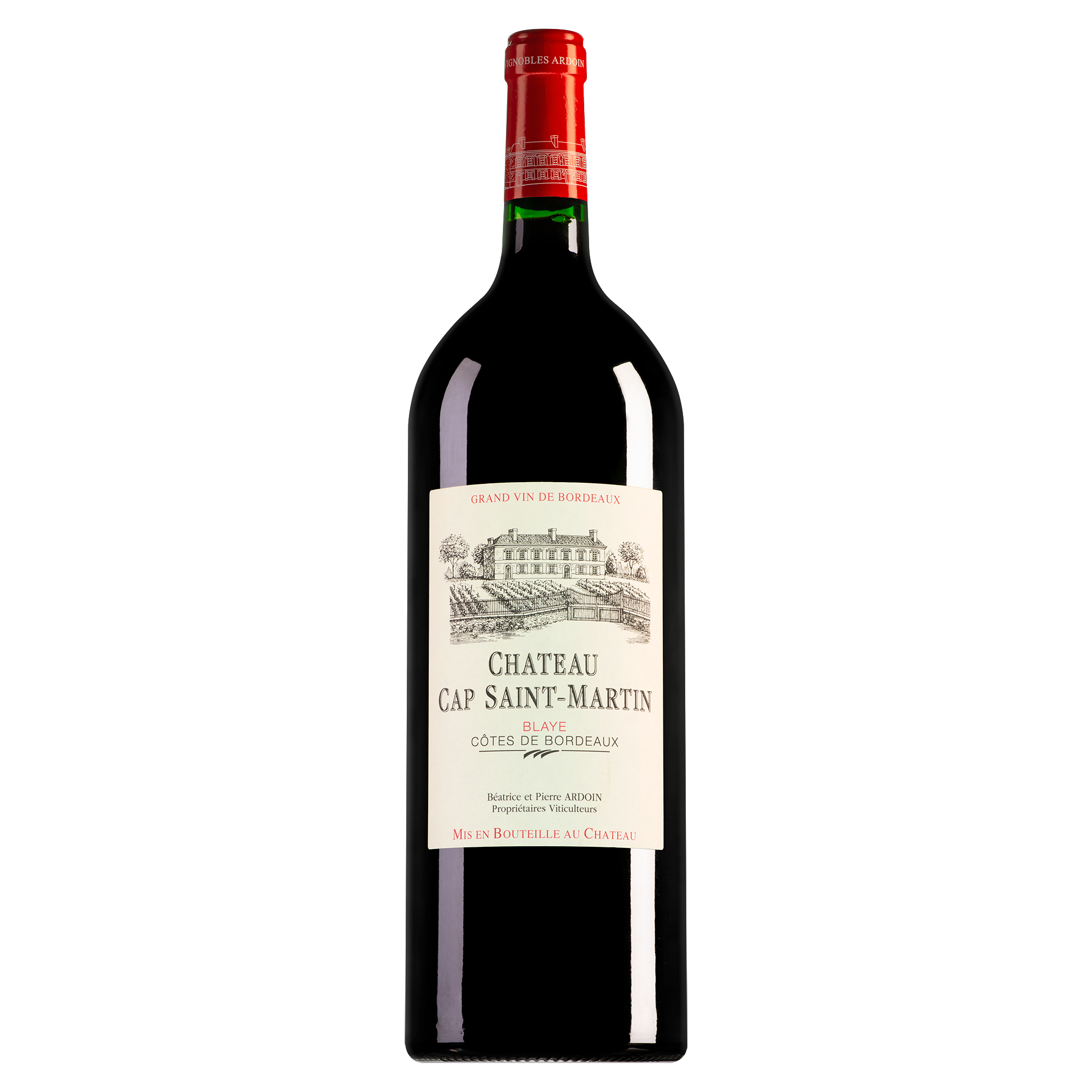 Château Cap Saint-Martin Blaye Côtes de Bordeaux magnum