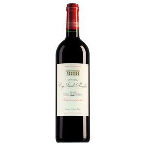 Château Cap Saint-Martin Blaye Côtes de Bordeaux Merlot Élevé en Fût de Chêne