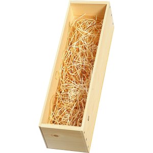 Houten geschenkkist 1 fles (750 ml)