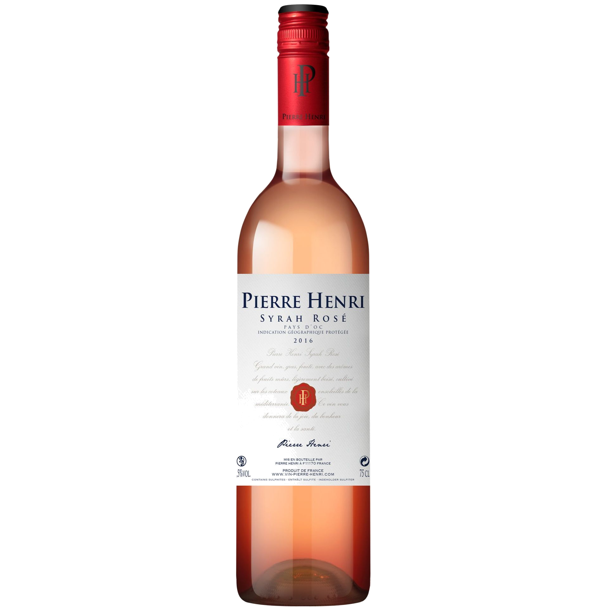 Pierre Henri Syrah rosé Pays d'Oc