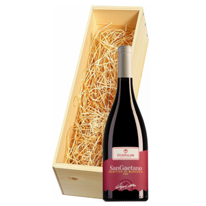 Wijnkist met Cantine Due Palme Primitivo di Manduria San Gaetano
