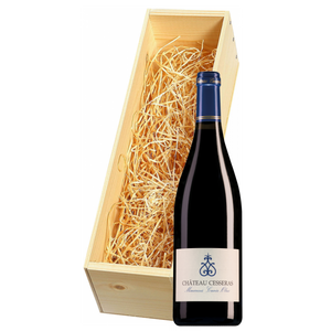 Wijnkist met Château Cesseras Minervois Cuvée Olric