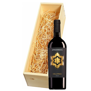 Wijnkist met Collefrisio Vino Rosso Appassimento