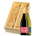 Wijnkist met Domaine Coudoulet Pinot Gris en Pinot Noir 