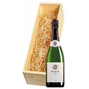 Wijnkist met Elvia Cava Brut
