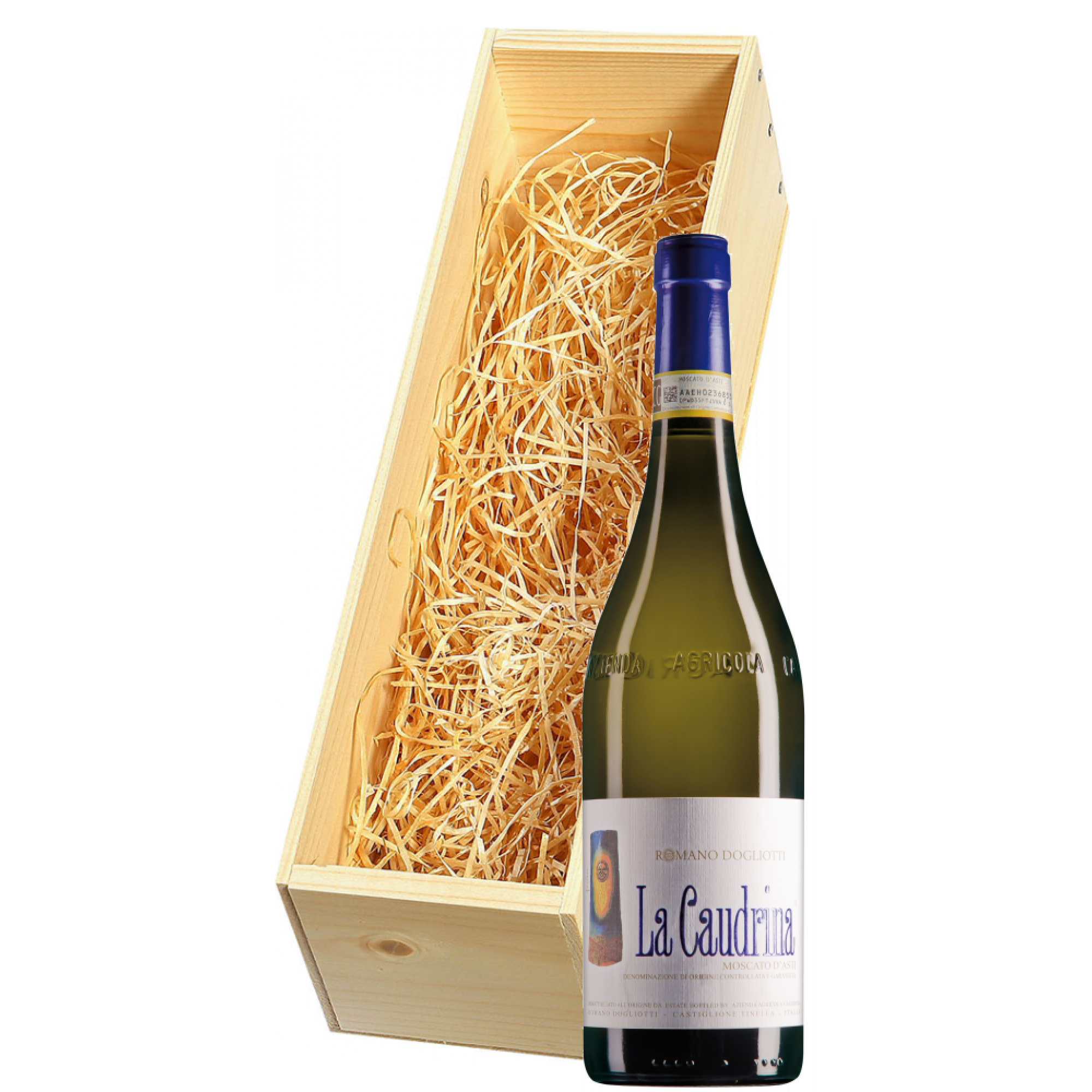 Wijnkist met La Caudrina Moscato d'Asti
