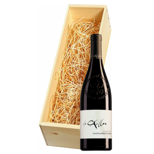 Wijnkist met Le Clos du Caillou Châteauneuf-du-Pape