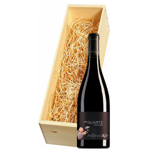 Wijnkist met Le Clos du Caillou Côtes du Rhône Les Quartz 