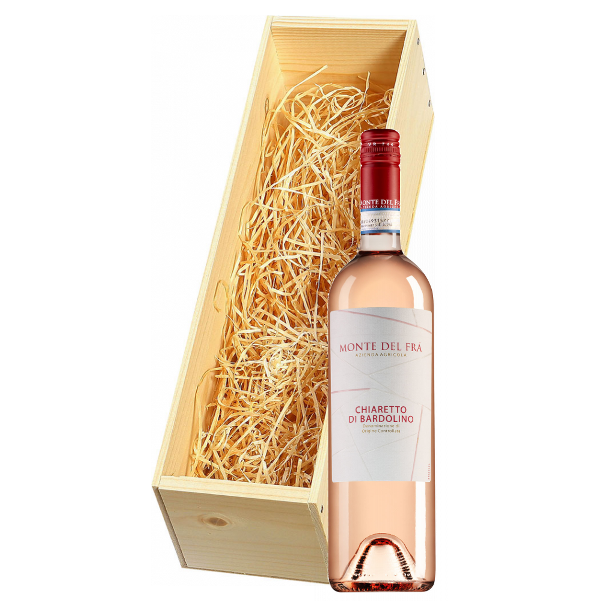 Wijnkist met Monte del Frà Bardolino Chiaretto