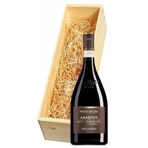 Wijnkist met Monte del Frà Lena di Mezzo Amarone della Valpolicella Classico