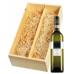 Wijnkist met Panizzi Vernaccia di San Gimignano en Panizzi Chianti Colli Senesi Riserva Vertunno 