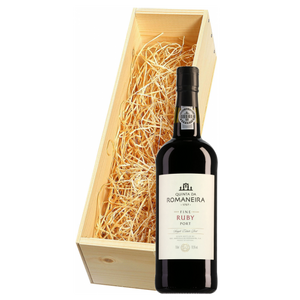 Wijnkist met Quinta da Romaneira Fine Ruby Port