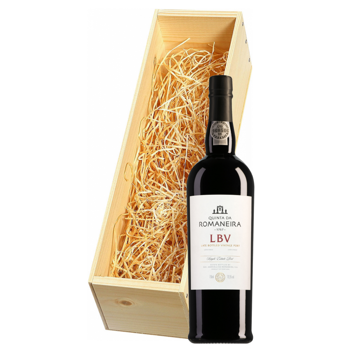 Wijnkist met Quinta da Romaneira Late Bottled Vintage Port