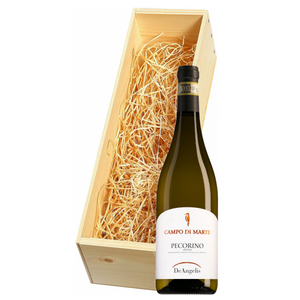 Wijnkist met Tenuta de Angelis Offida Pecorino