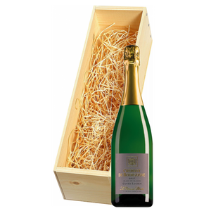 Wijnkist met Vitteaut-Alberti Crémant de Bourgogne Cuvée Lucien Brut