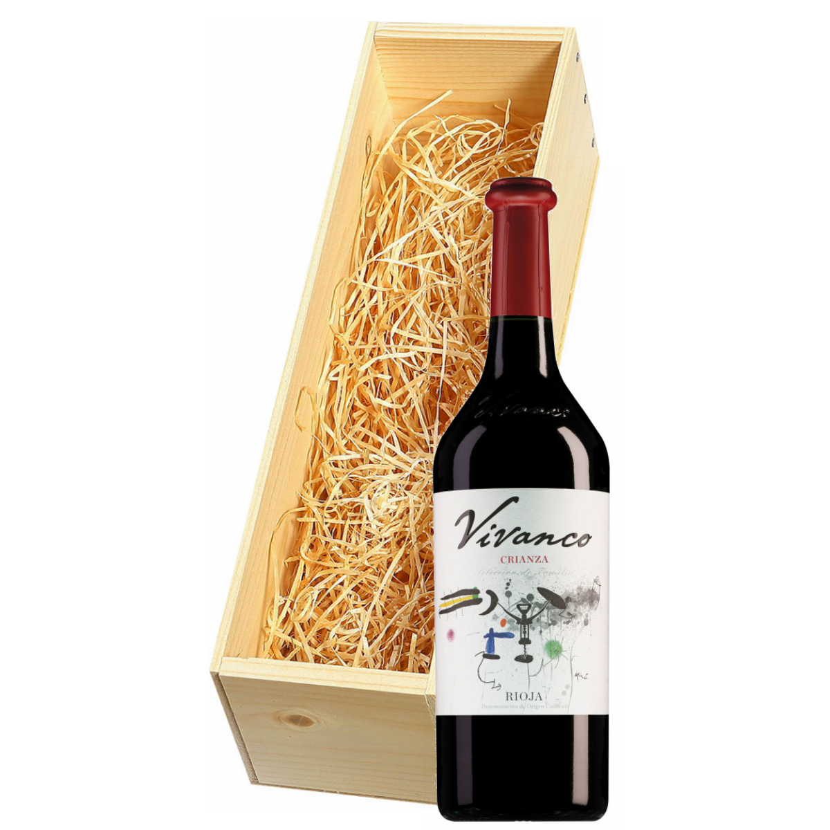 Wijnkist met Vivanco Rioja Crianza 