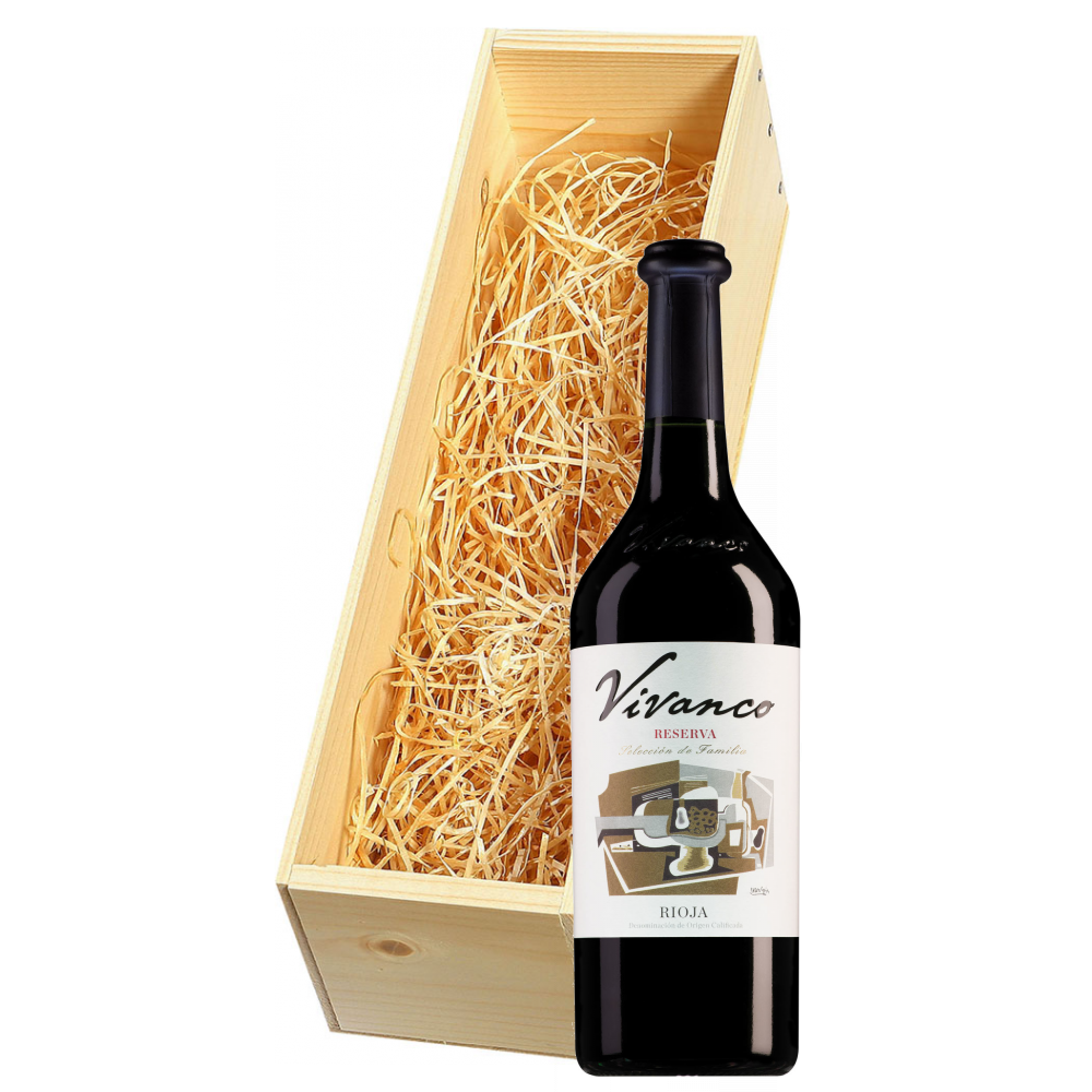 Wijnkist met Vivanco Rioja Reserva