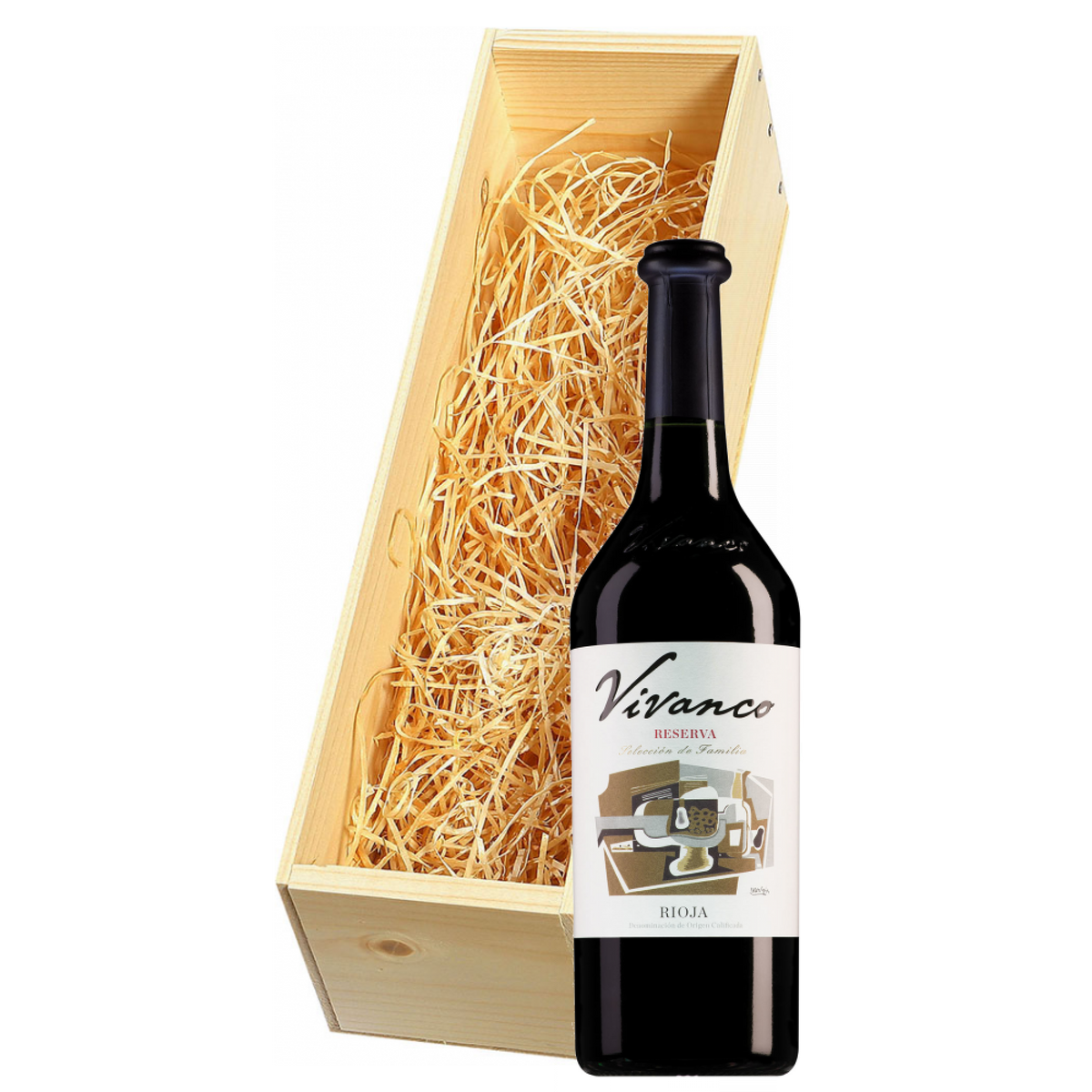 Wijnkist met Vivanco Rioja Reserva