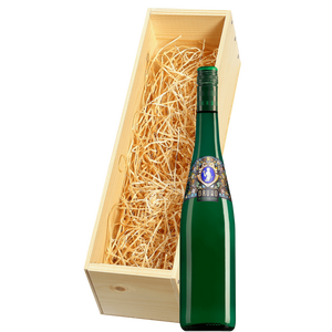Wijnkist met Weigut Karthäuserhof Mosel Bruno Schiefer Riesling Kabinett Feinherb